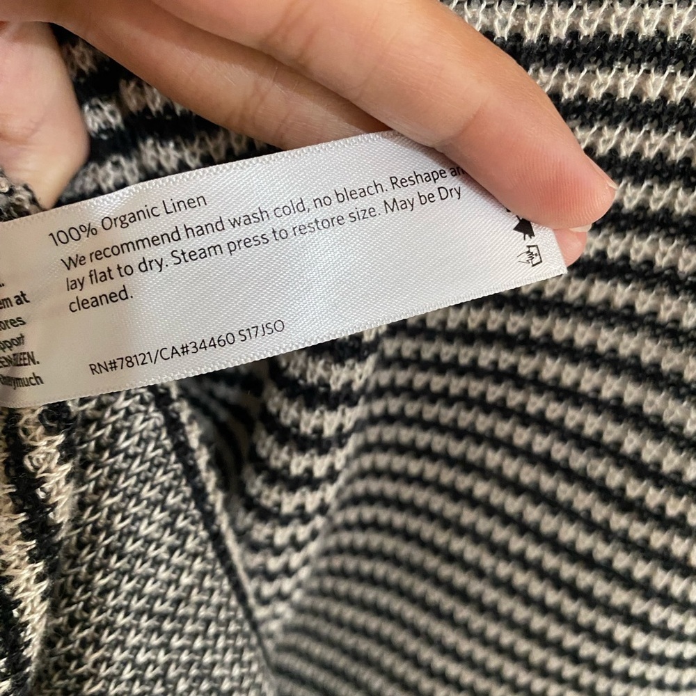 Eileen Fisher Organic Linen Top - Picture 5 of 6